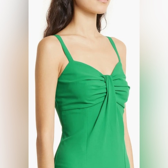 cinq a sept NWT MIDI ERICA DRESS Green SZ 0 ✨🔥🔥 - Picture 2 of 9